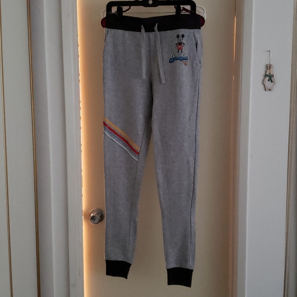 Disneyland Park Mickey Mouse Sweatpants Pants NWOT